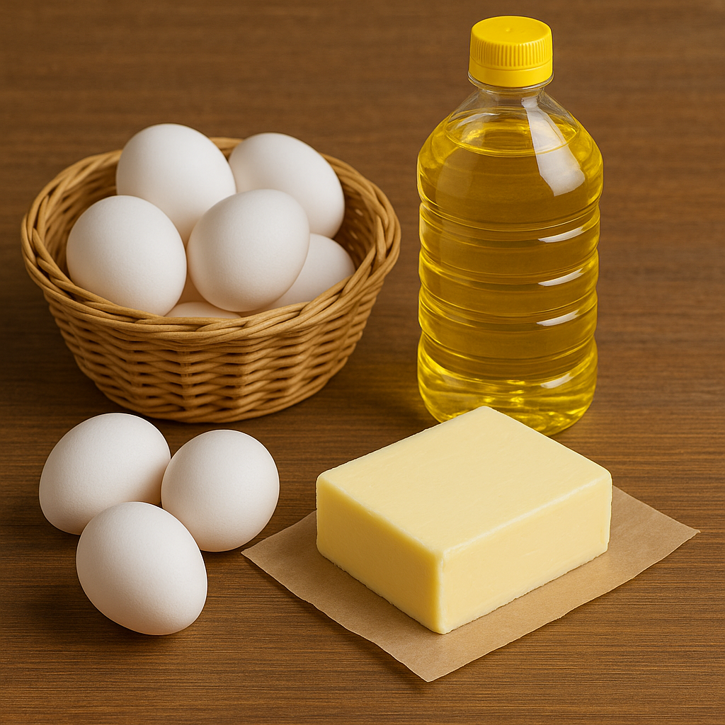 蛋类 和 食用油 | Egg & Oil
