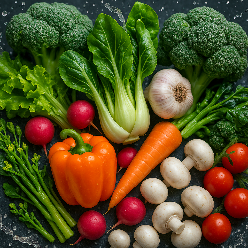 新鲜蔬菜 | Fresh Vegetables